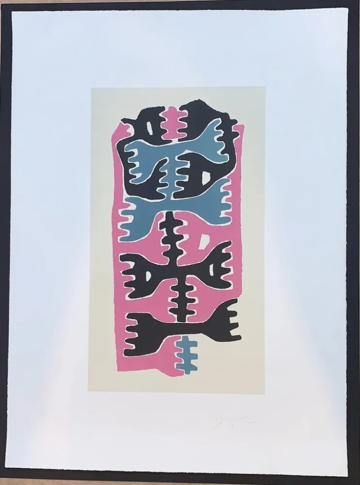 Lithografie Capogrossi - Quarzo 9