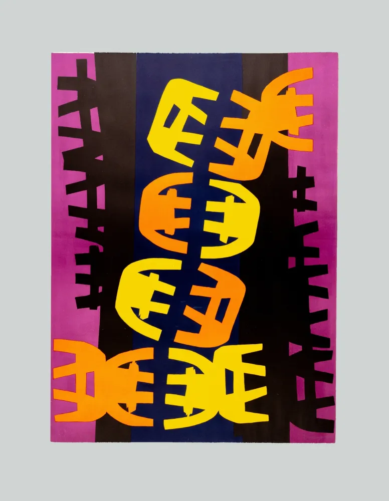 Lithografie Capogrossi - Quarzo n. 6