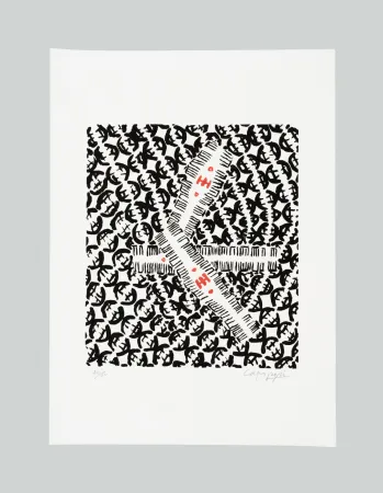 Lithografie Capogrossi - Senza titolo