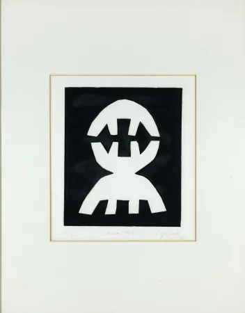 Aquatint Capogrossi - Senza titolo