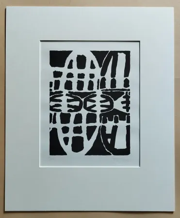 Lithografie Capogrossi - Senza titolo