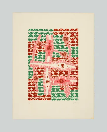 Lithografie Capogrossi - Superficie