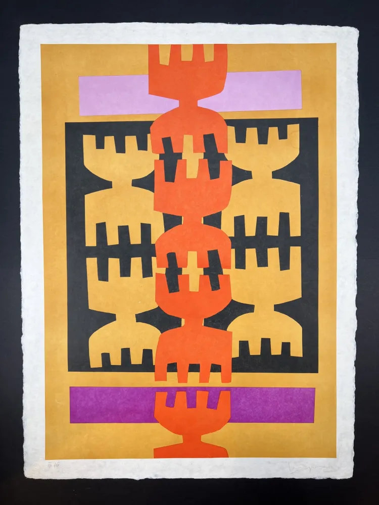 Lithografie Capogrossi - Untitled