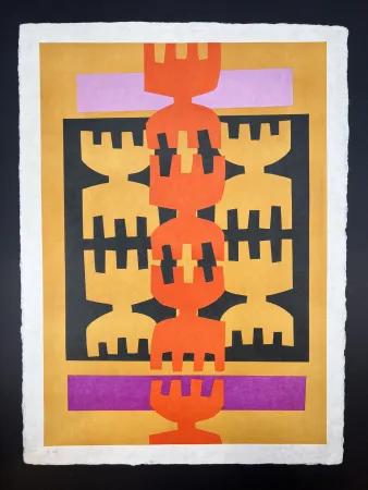 Lithografie Capogrossi - Untitled