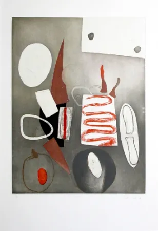 Ets En Aquatint Carle - In two directions