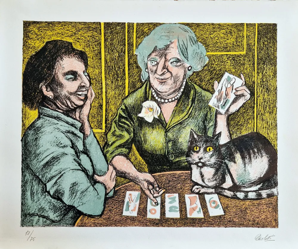 Lithografie Carletti - I tarocchi