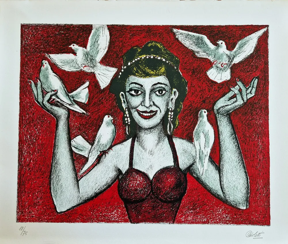 Lithografie Carletti - La valletta