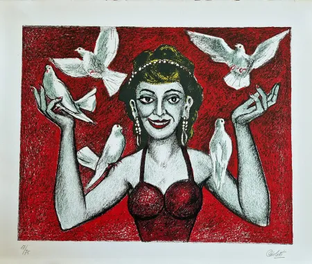 Lithografie Carletti - La valletta