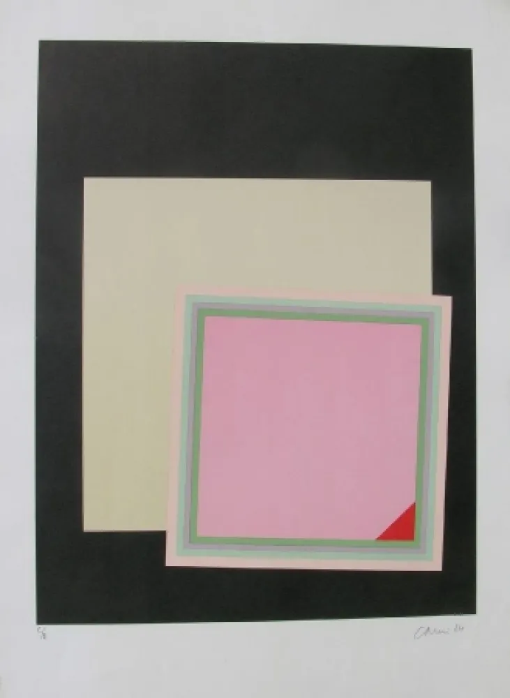 Lithografie Carmi - Eva in terra 1