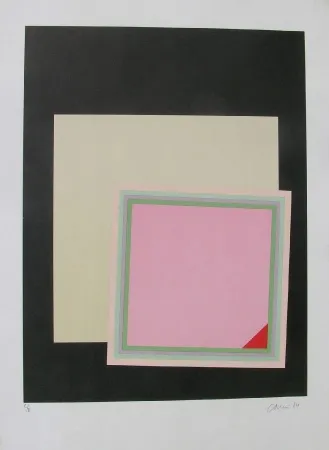 Lithografie Carmi - Eva in terra 1