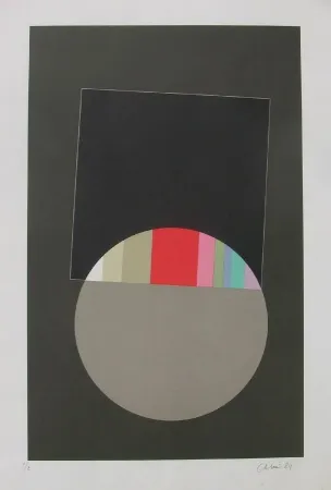 Lithografie Carmi - Eva in terra 4