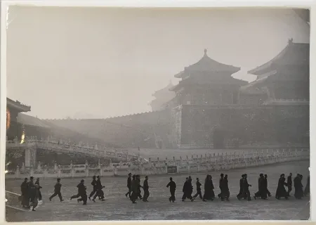 Fotografie Cartier Bresson - New Army Day Parade in Forbidden City