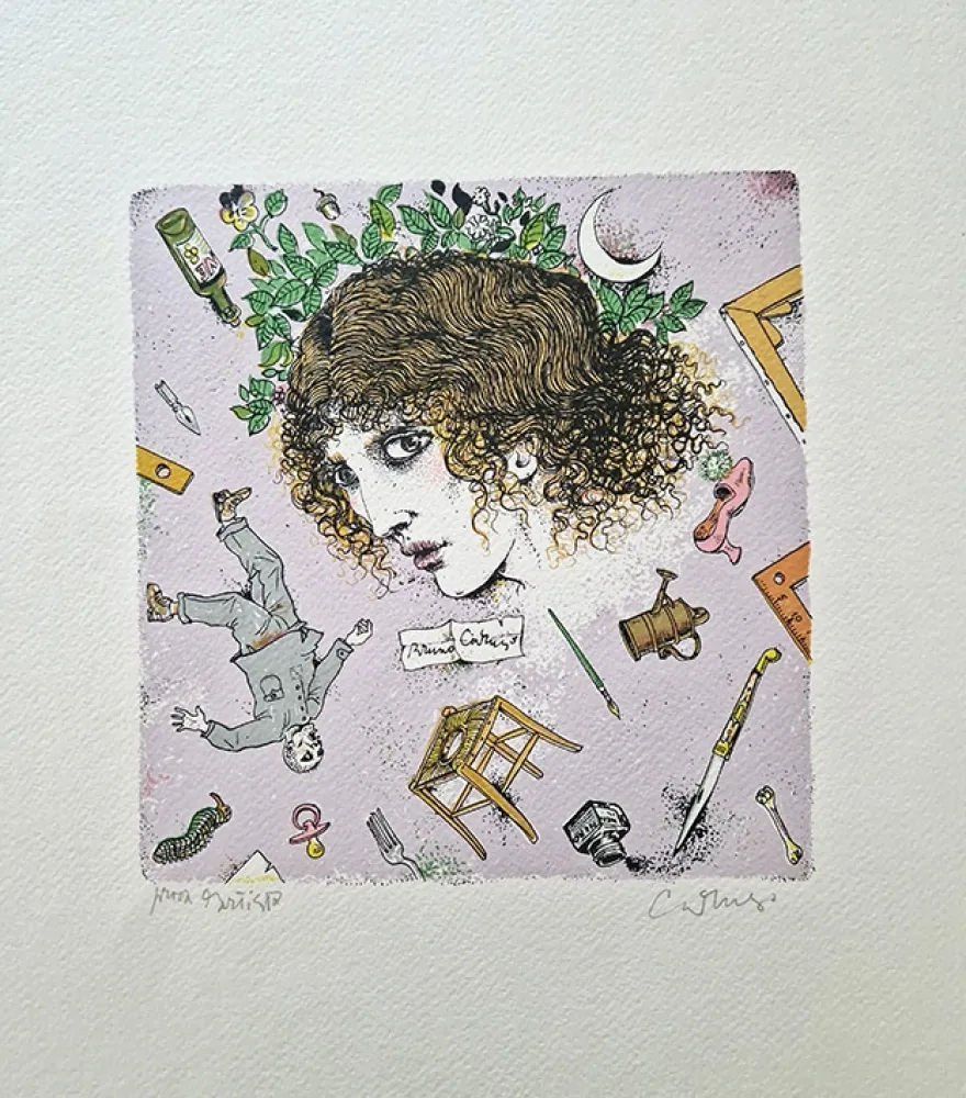 Lithografie Caruso - Vertigine