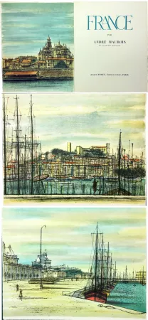 Geïllustreerd Boek Carzou - André Maurois : FRANCE (1959)