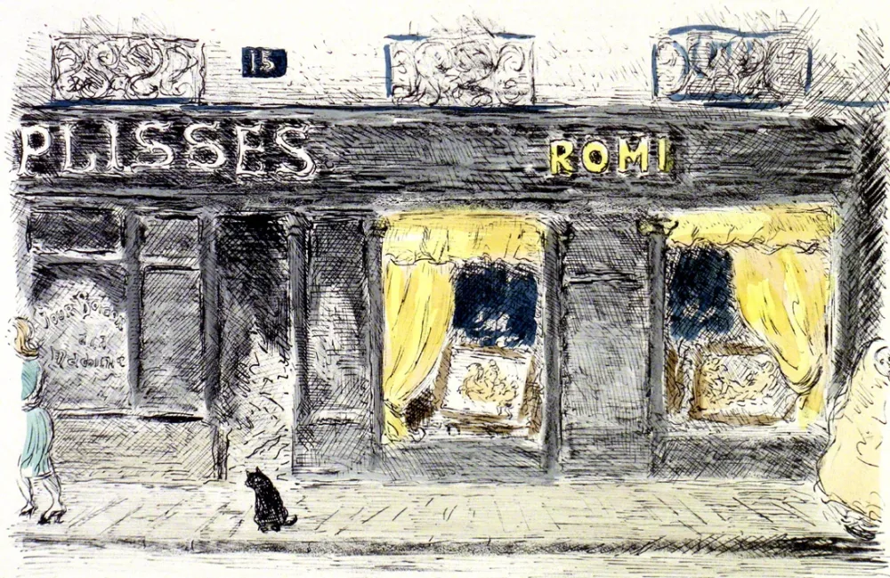 Lithografie Cascella - 15 Rue de Seine-Paris