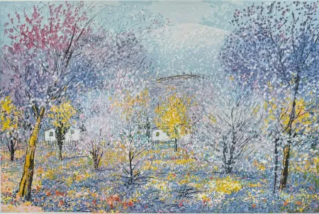 Zeefdruk Cascella - Candida primavera