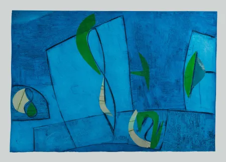 Ets En Aquatint Cascella - Composizione