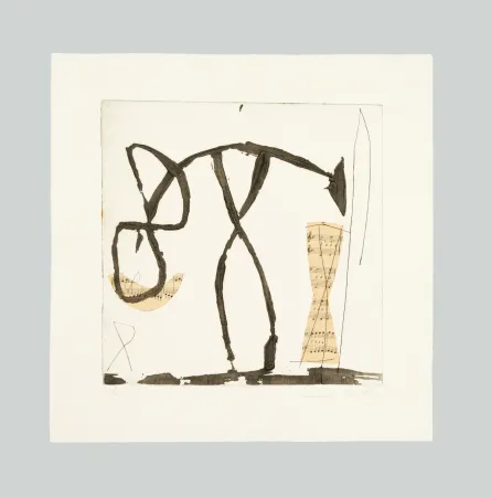 Ets En Aquatint Cascella - Composizione