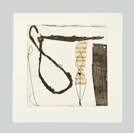 Ets En Aquatint Cascella - Composizione