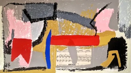 Lithografie Cascella - Senza titolo