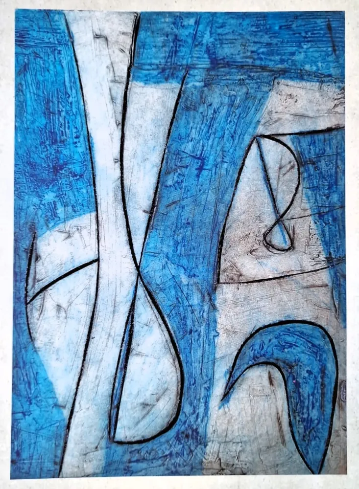 Ets En Aquatint Cascella - Senza titolo