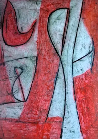 Ets En Aquatint Cascella - Senza titolo