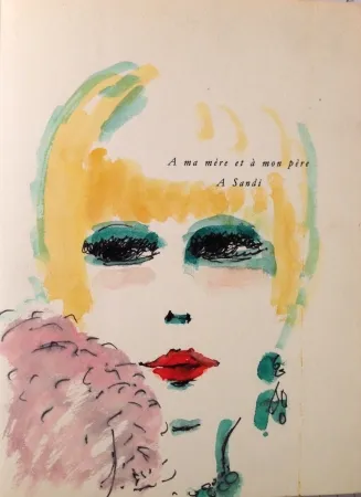 Geïllustreerd Boek Cassigneul  - Femme