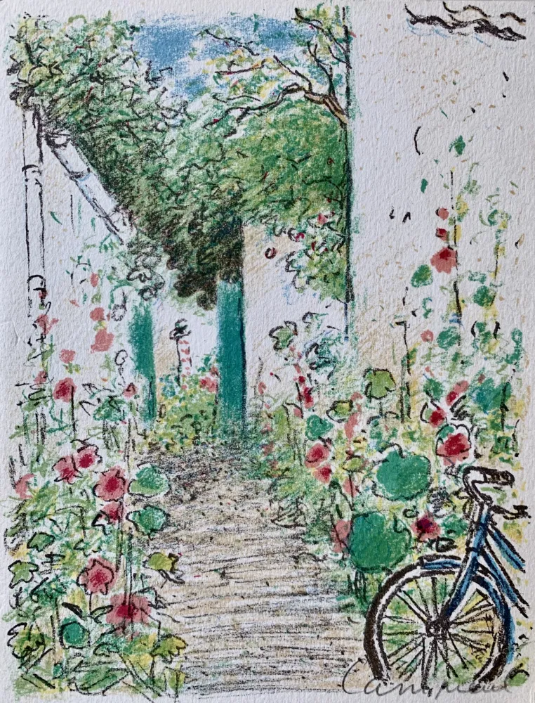 Lithografie Cassigneul  - Le Jardin