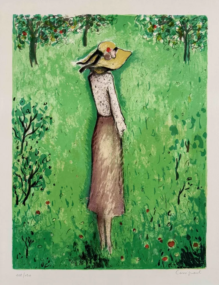 Lithografie Cassigneul  - Les Pommiers