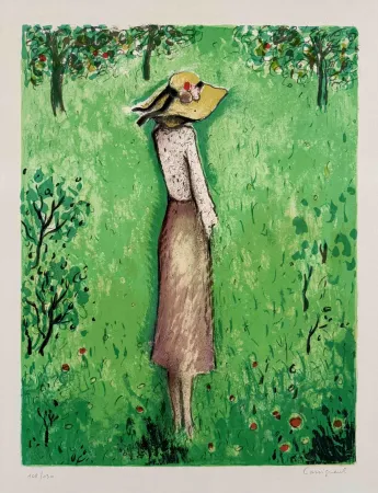 Lithografie Cassigneul  - Les Pommiers