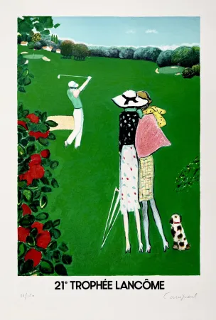 Lithografie Cassigneul  - TROPHÉE LANCÔME
