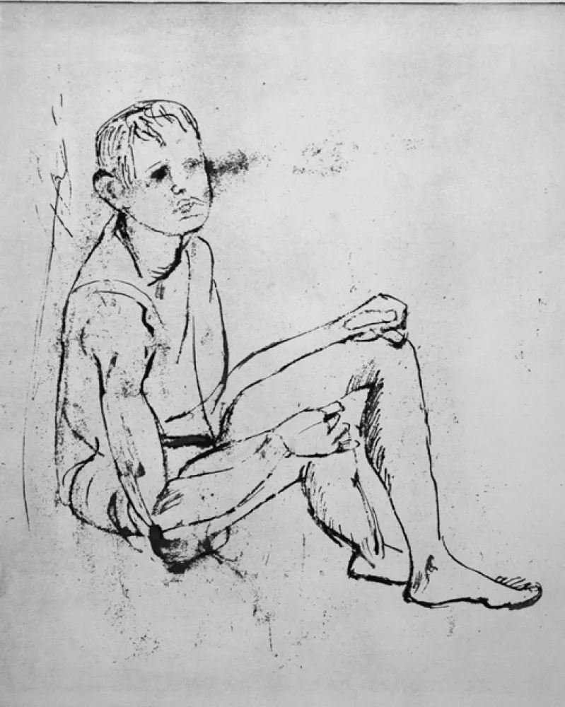 Ets Cassinari - Ragazzo seduto