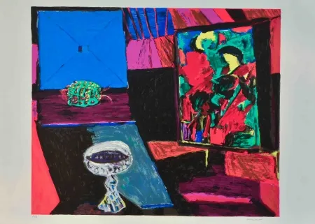 Zeefdruk Cassinari - Senza titolo