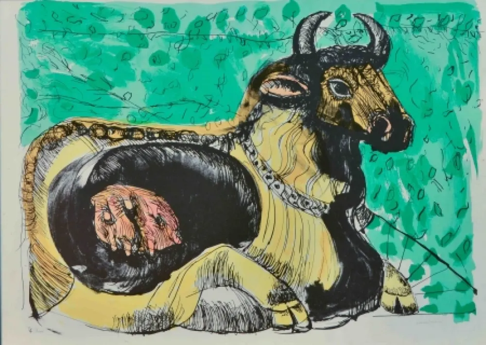 Zeefdruk Cassinari - Senza titolo