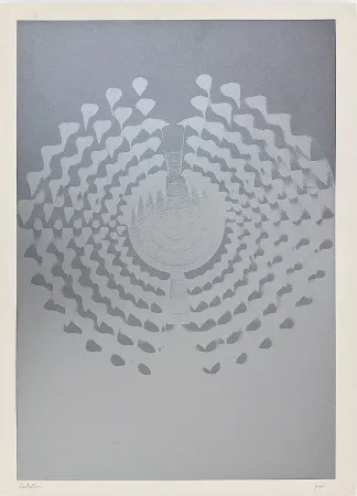 Zeefdruk Castellani - Senza titolo 