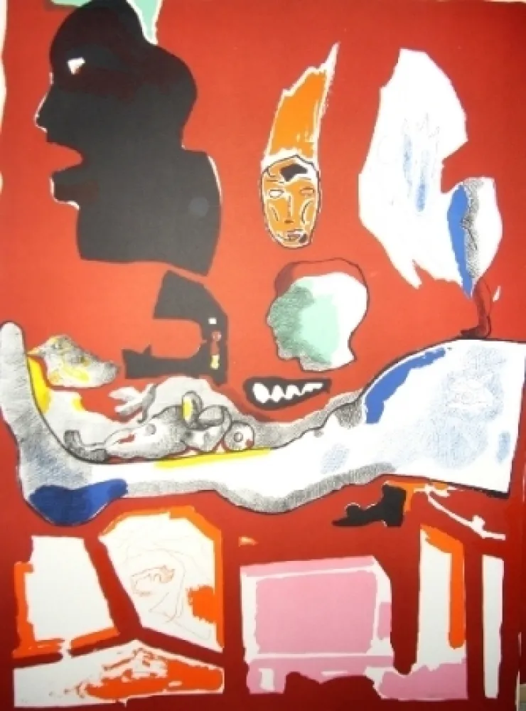 Lithografie Castillo - Barcelona 5