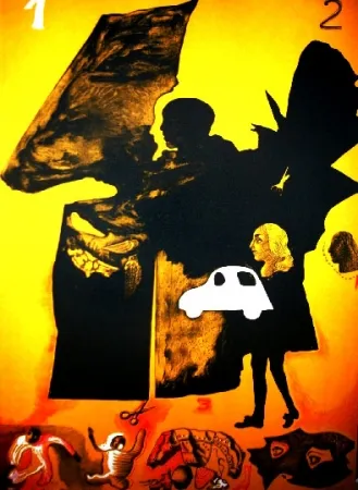 Lithografie Castillo - Barcelona I