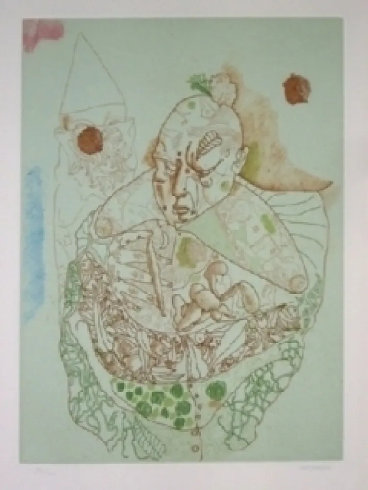 Ets En Aquatint Castillo - El Circo, Vol 2.1