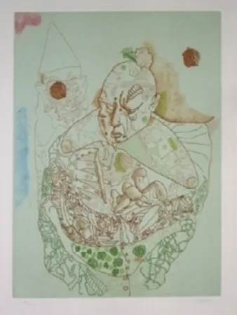 Ets En Aquatint Castillo - El Circo, Vol 2.1