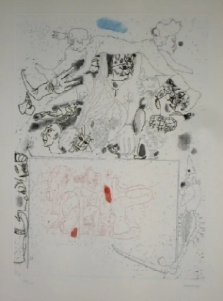 Ets En Aquatint Castillo - El Circo, Vol 2.4