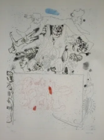 Ets En Aquatint Castillo - El Circo, Vol 2.4