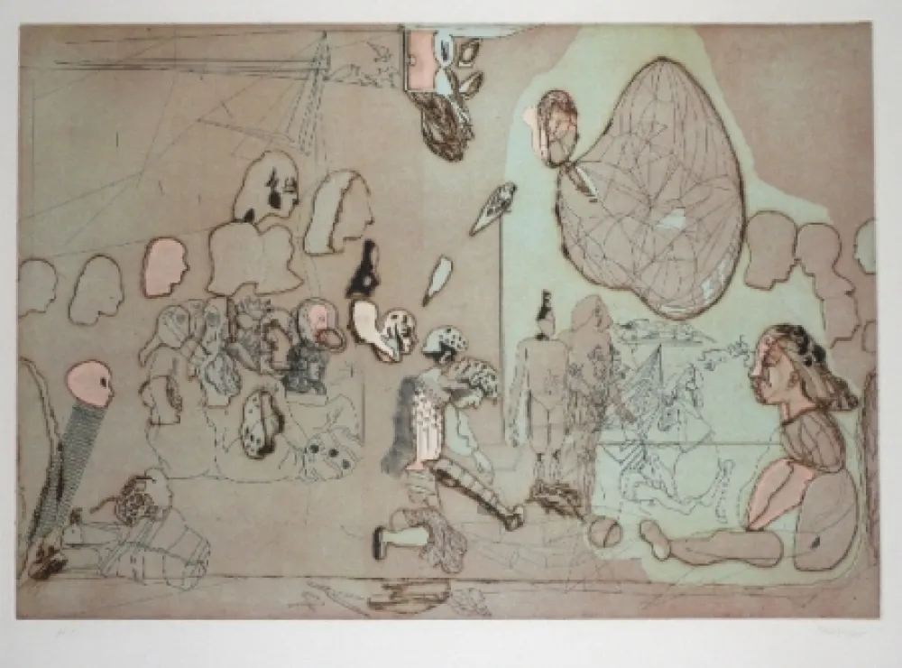 Ets En Aquatint Castillo - Palomares hoy