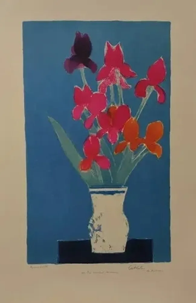 Lithografie Cathelin - IRIS