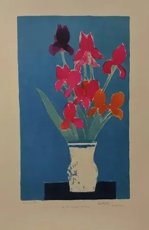 Lithografie Cathelin - IRIS