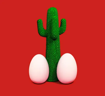 Geen Techniek Cattelan - Cactus God