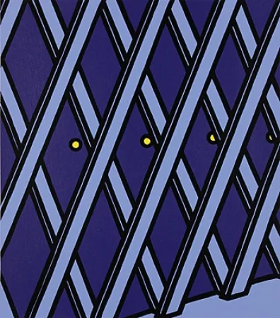 Zeefdruk Caulfield - Moi je veux vivre monotone