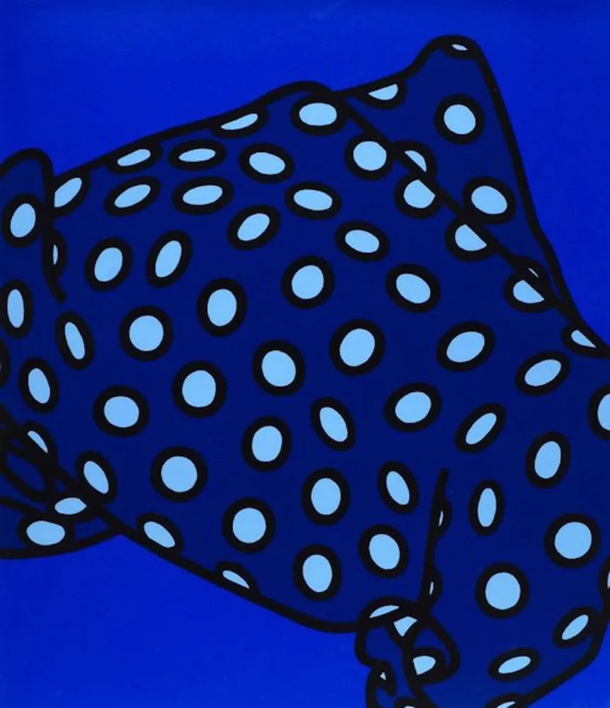 Zeefdruk Caulfield - She'll have forgotten her scarf, we wanted to bleed the silence