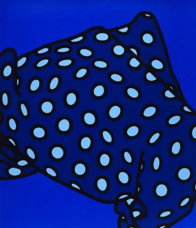 Zeefdruk Caulfield - She'll have forgotten her scarf, we wanted to bleed the silence