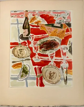 Lithografie Cavailles - Nature morte