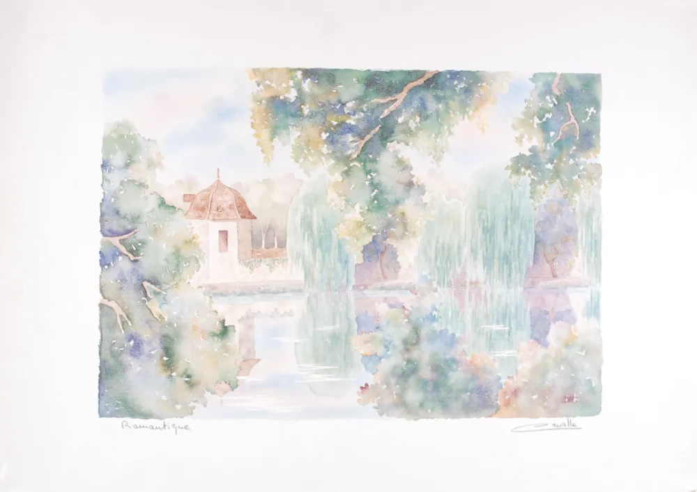 Lithografie Cavalle - Romantique